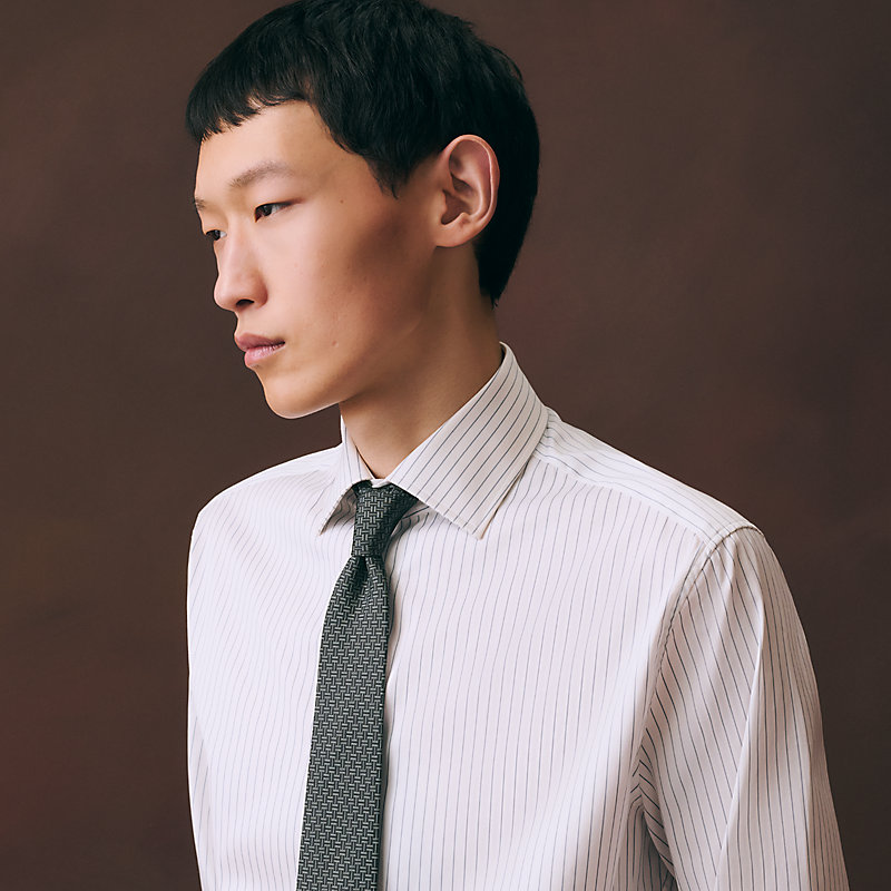 シルクタイ 7 cm 《H・ドゥブル・サンス》 | Hermès - エルメス-公式サイト